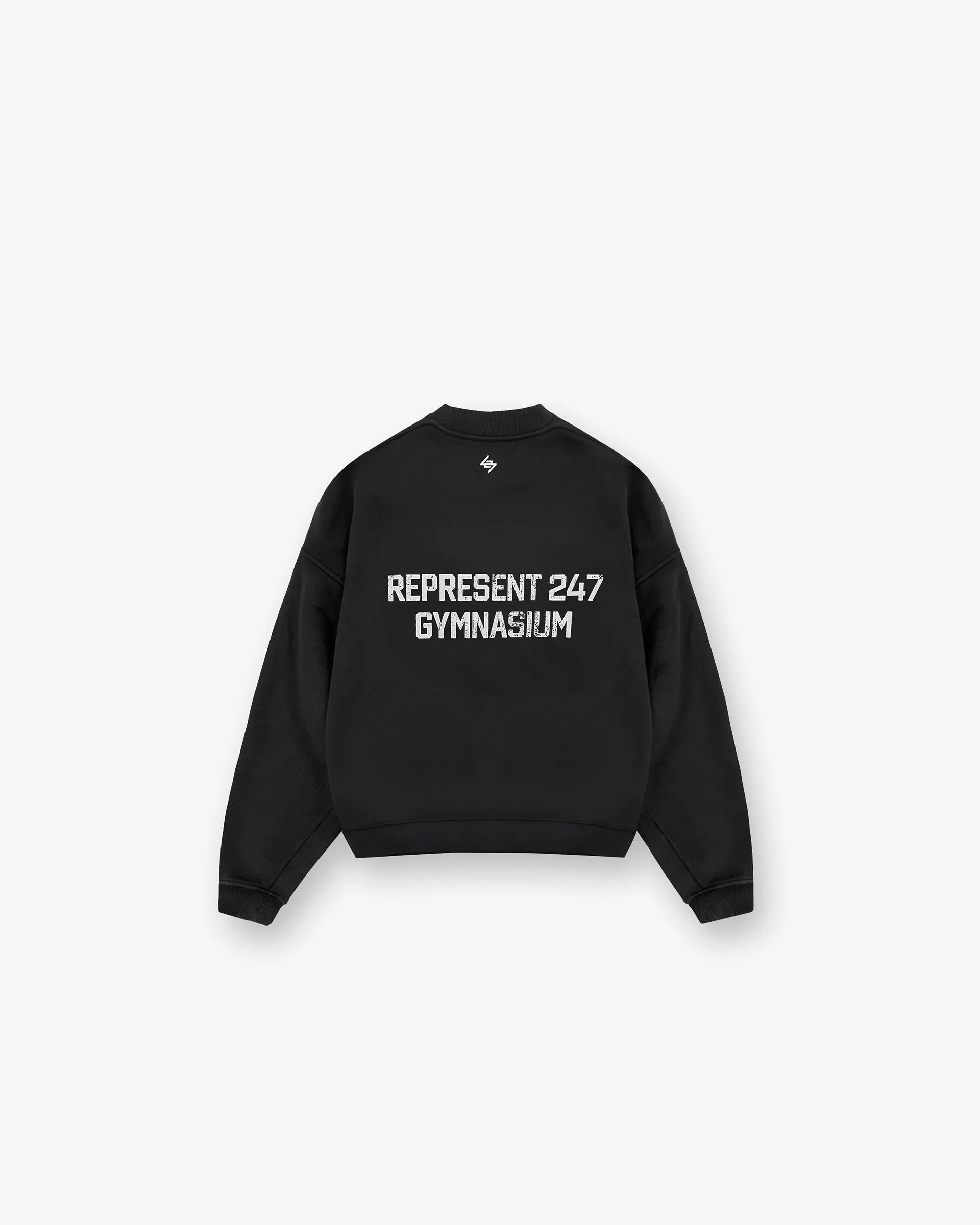 247 Gymnasium Boxy Sweater - Off Black