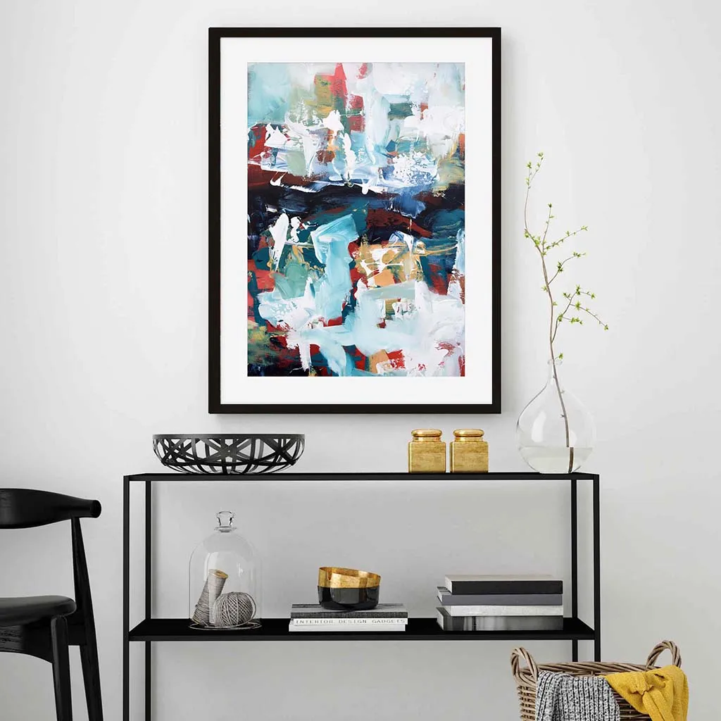 Abstract 222 Framed Art