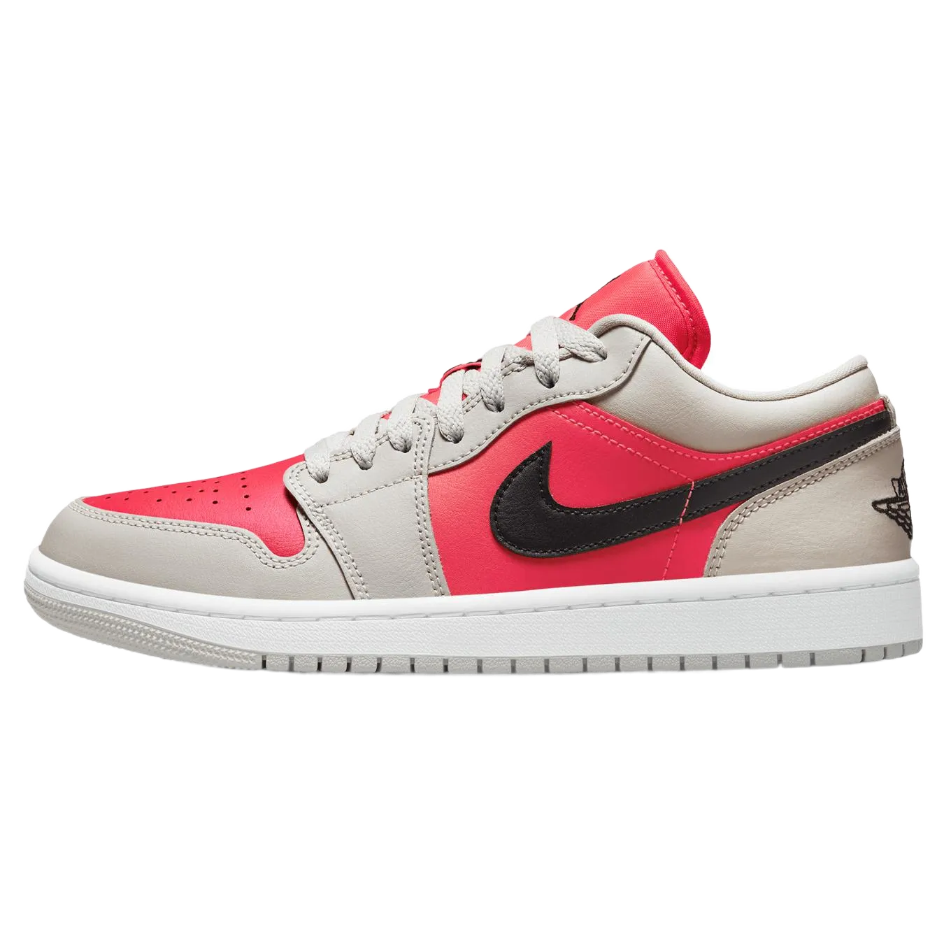 Air Jordan 1 Retro Low Light Iron Ore Siren Red