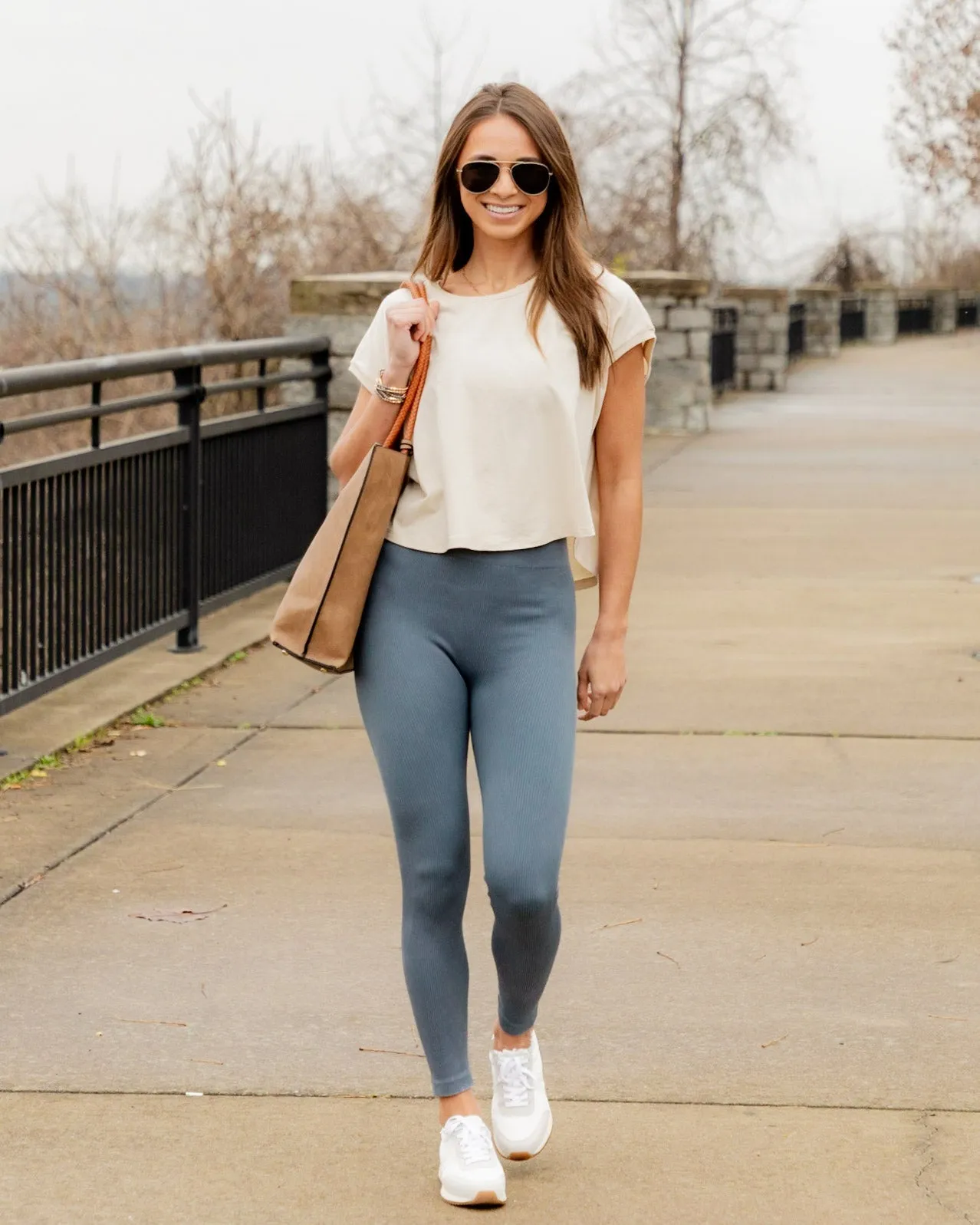 Alicia Cap Sleeve Top - Cream