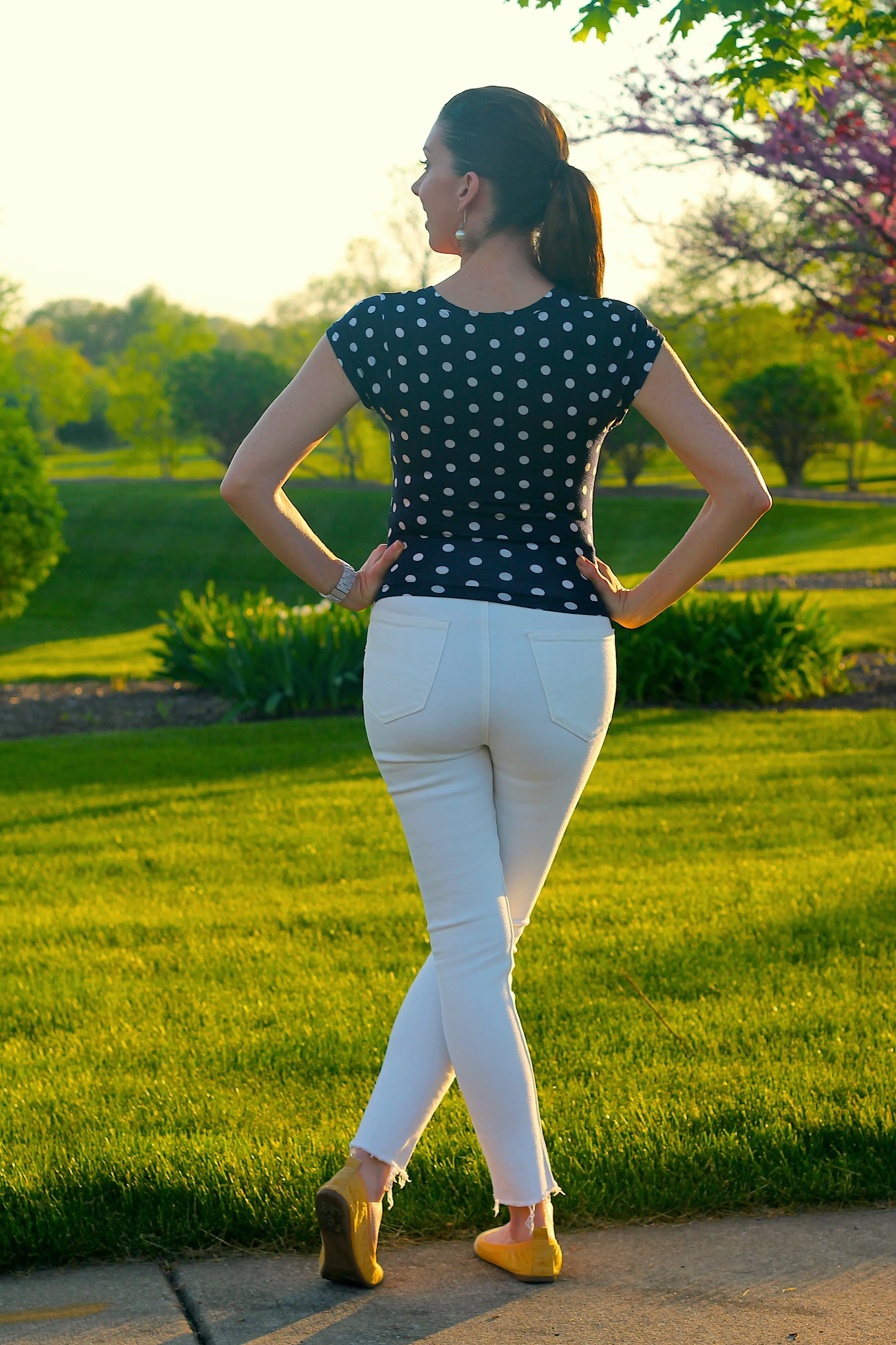 Aria Twist Top PDF Sewing Pattern Sizes B-M