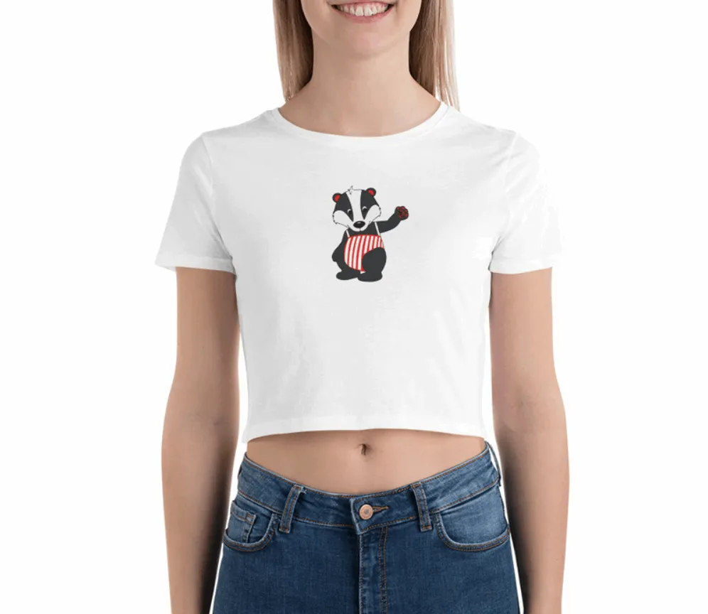 Baby Badger Crop Tee