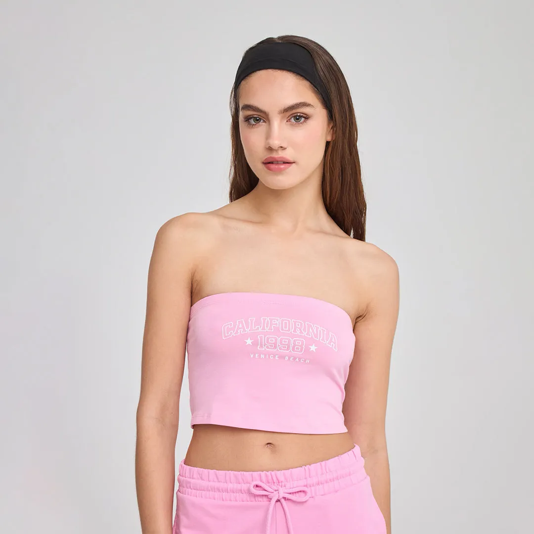 Bandeau Cropped Top