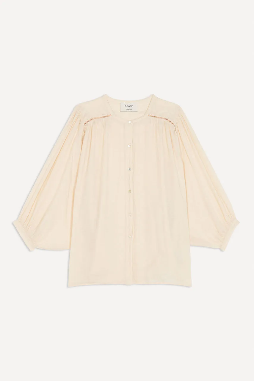 Bash Paris Tessa Shirt in Ecru