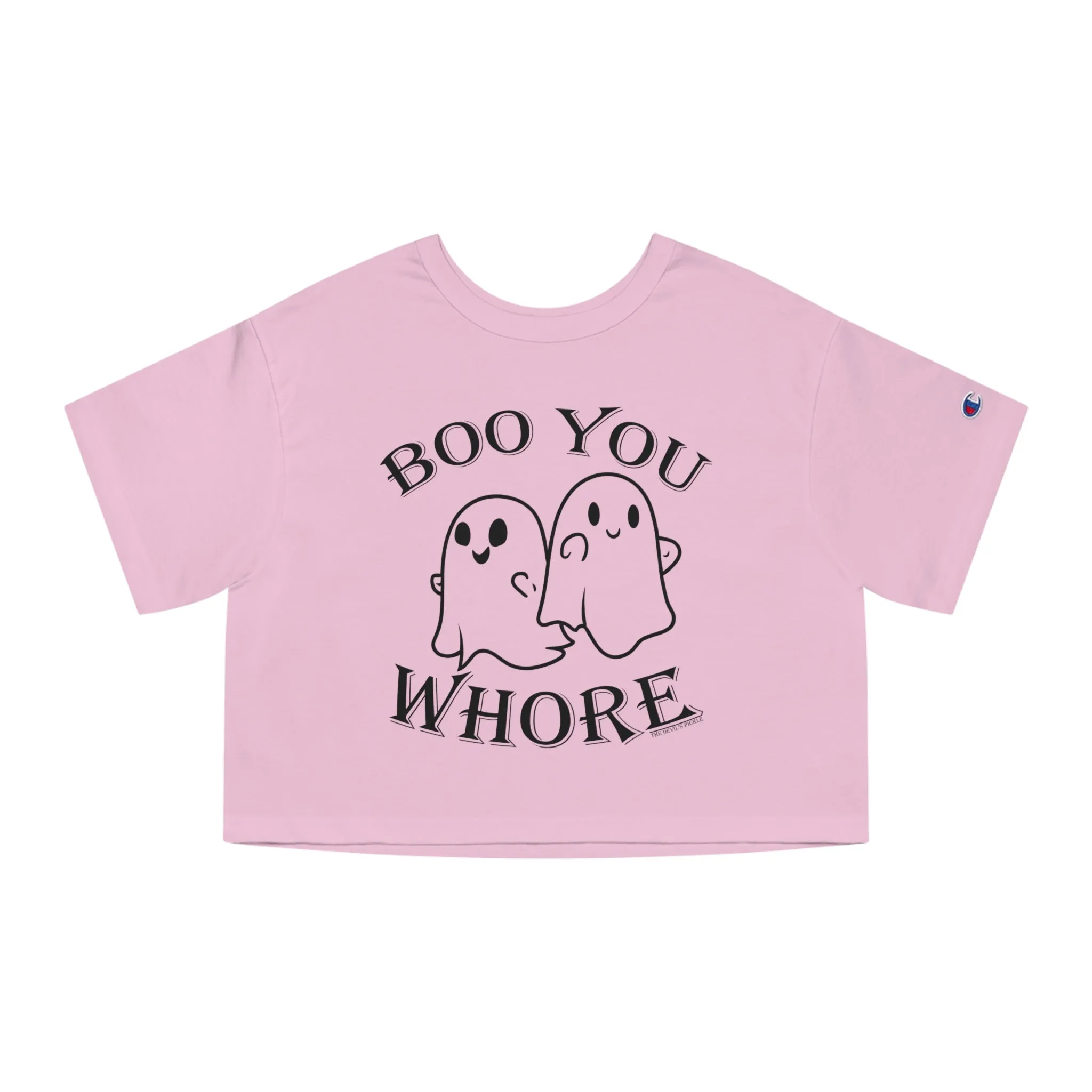 Boo You Whore Cropped T-Shirt