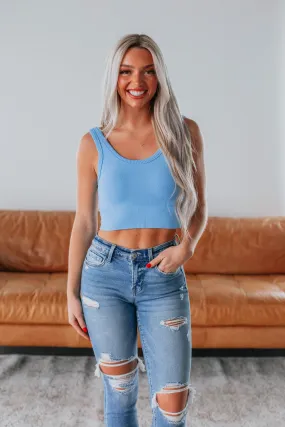 Casual Days Tank - Sky Blue