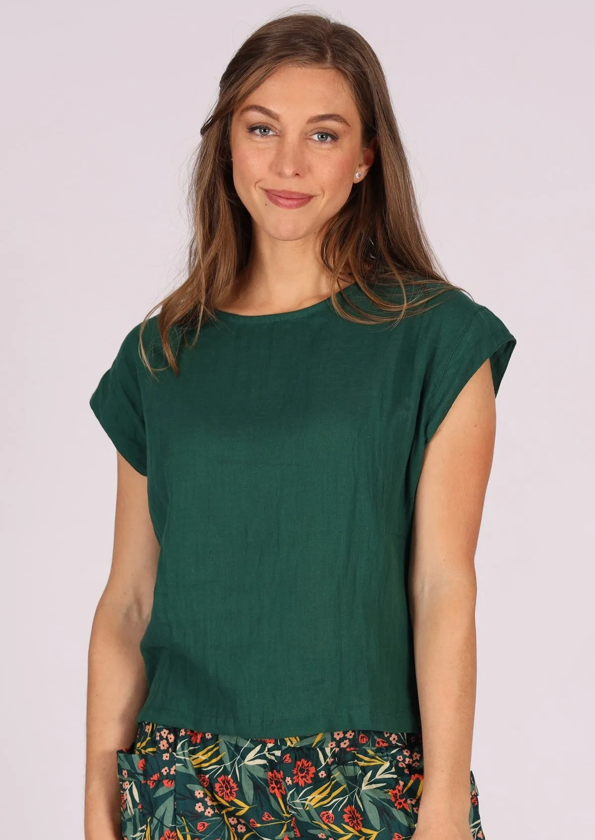 Chloe Top Evergreen