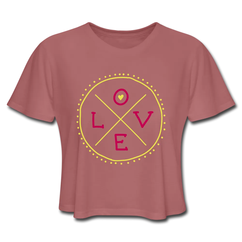 Circle Of Love Crop Top