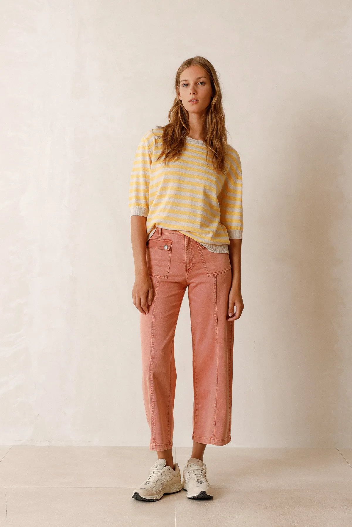 COTTON CROPPED PANT