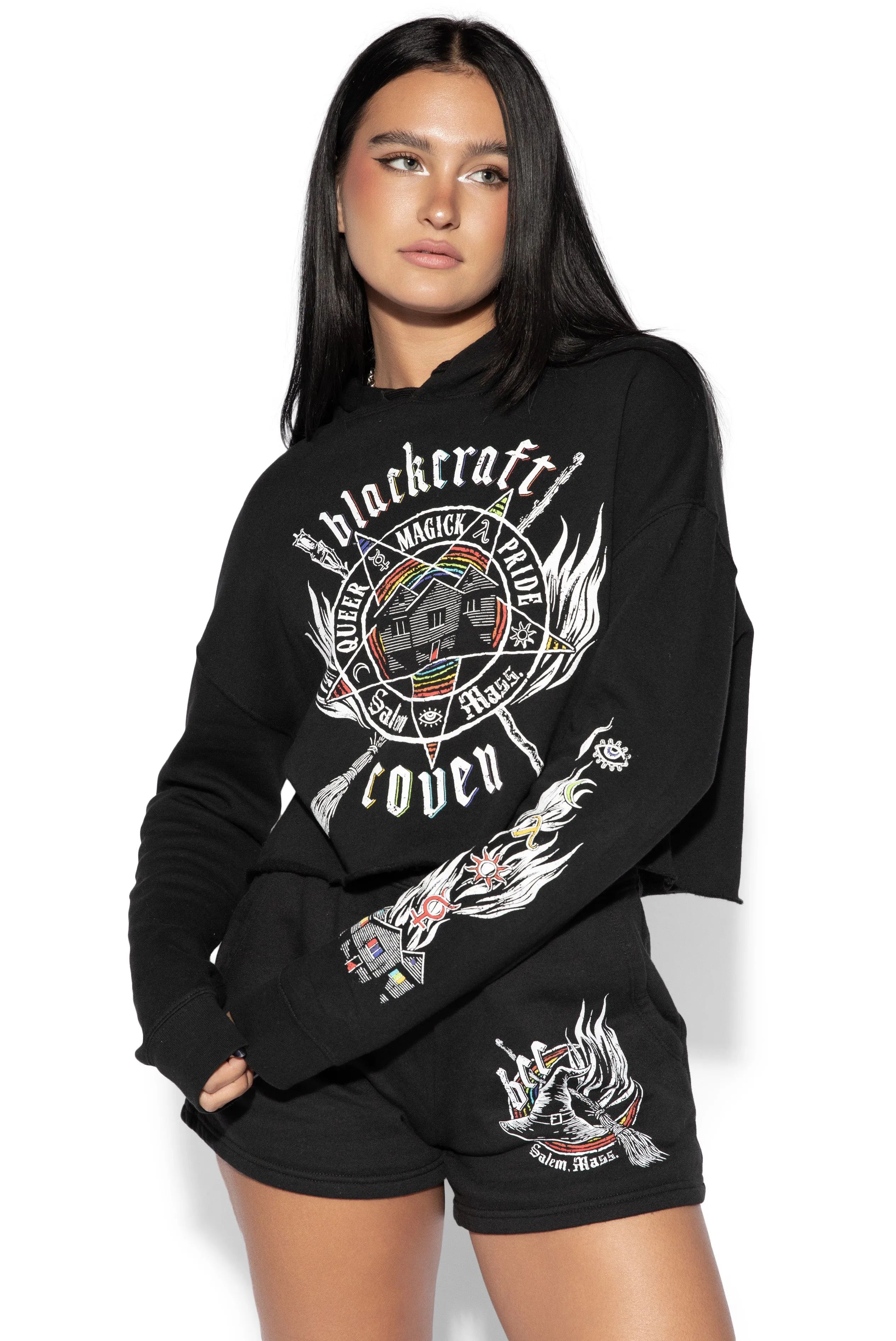 Coven Pride - Women's Cropped Hoodie