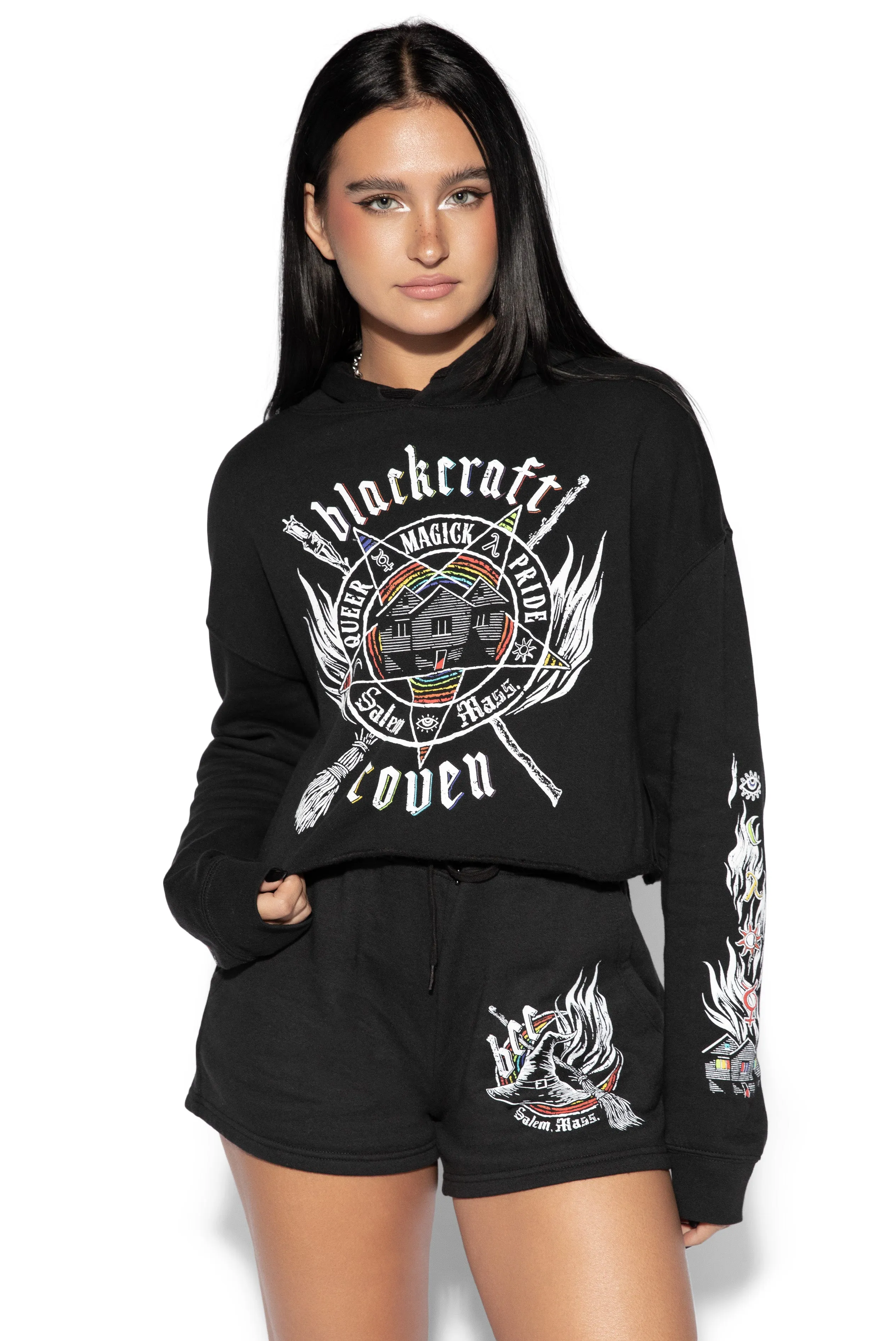 Coven Pride - Women's Cropped Hoodie