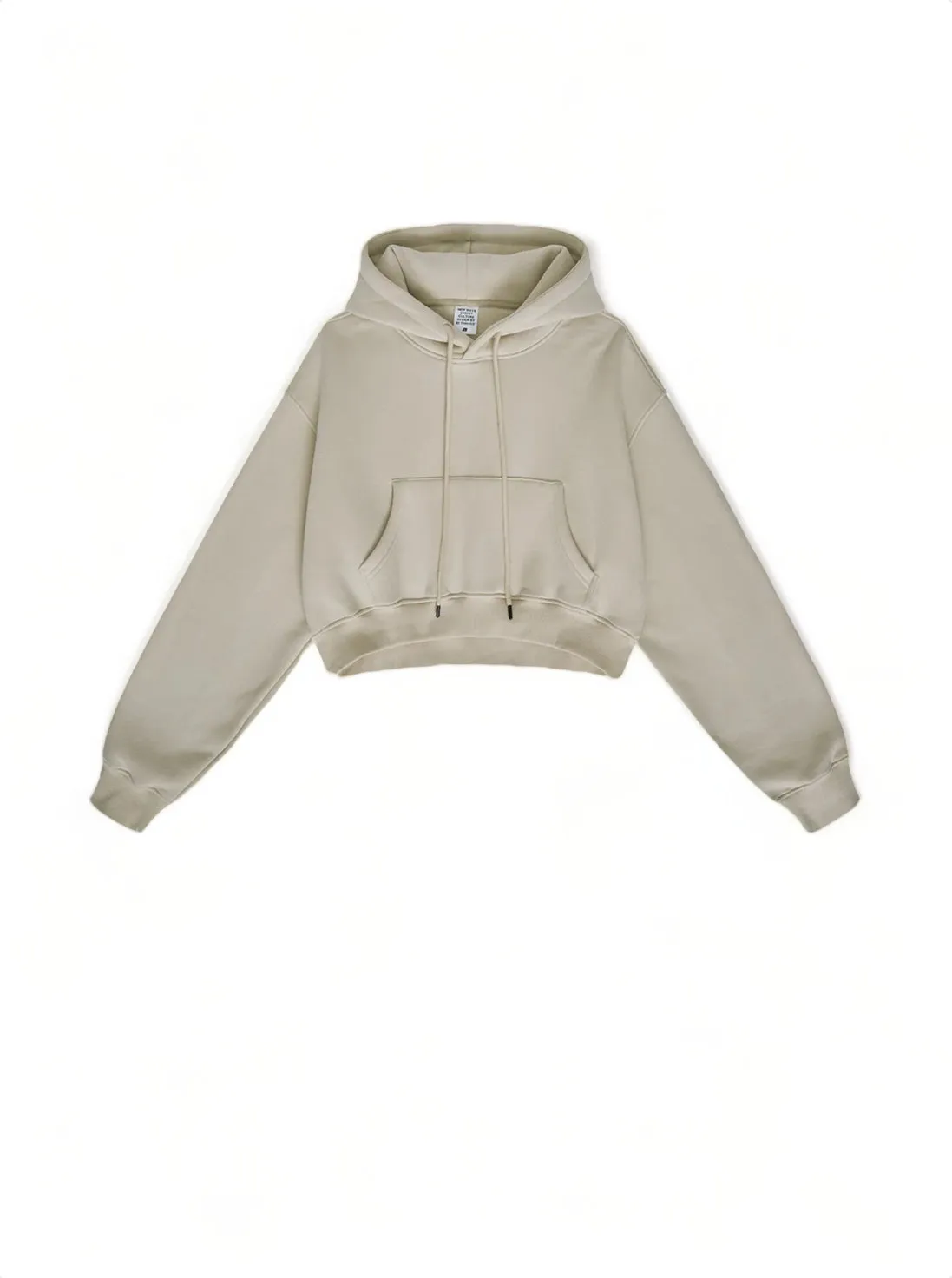 Cropped hoodie