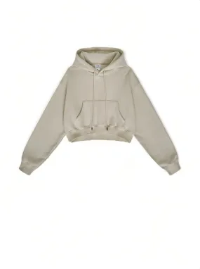 Cropped hoodie