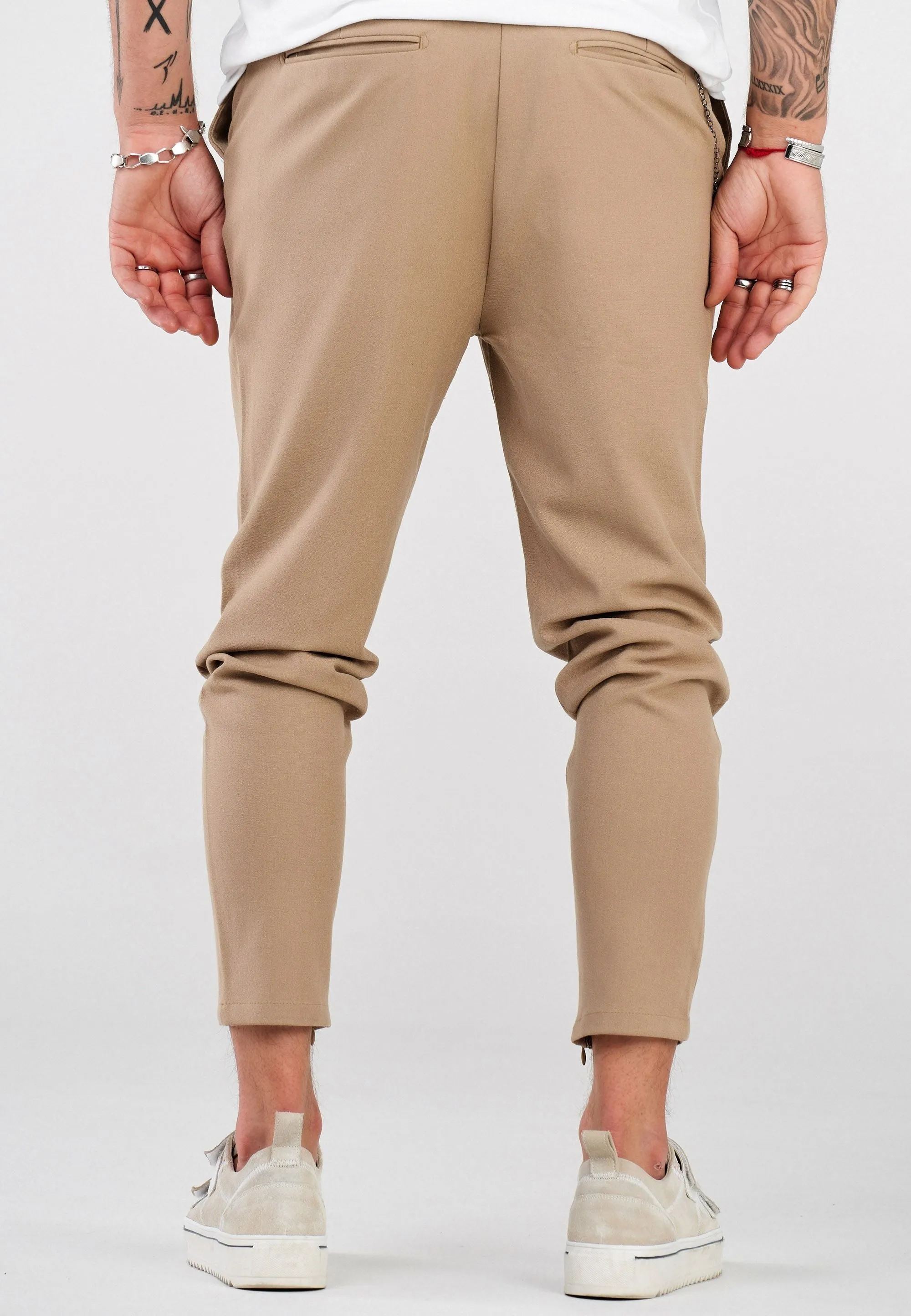 Cropped Hose Beige JN-3505