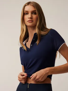 Cropped Scarlett Polo