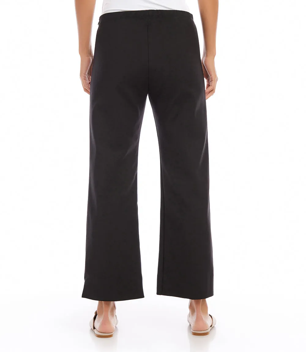 Cropped Wide Leg Pants