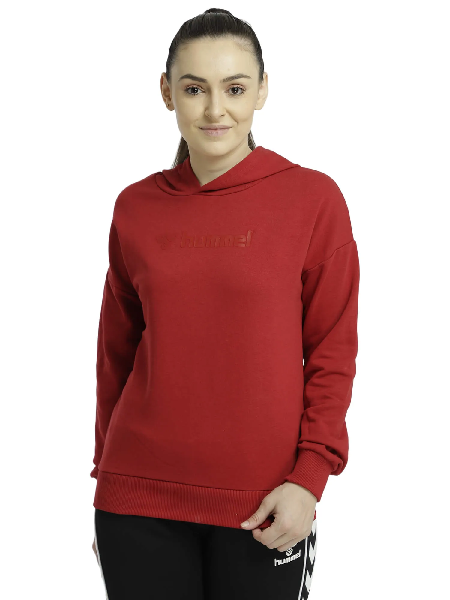 Dami Women Bright Red Hoodie