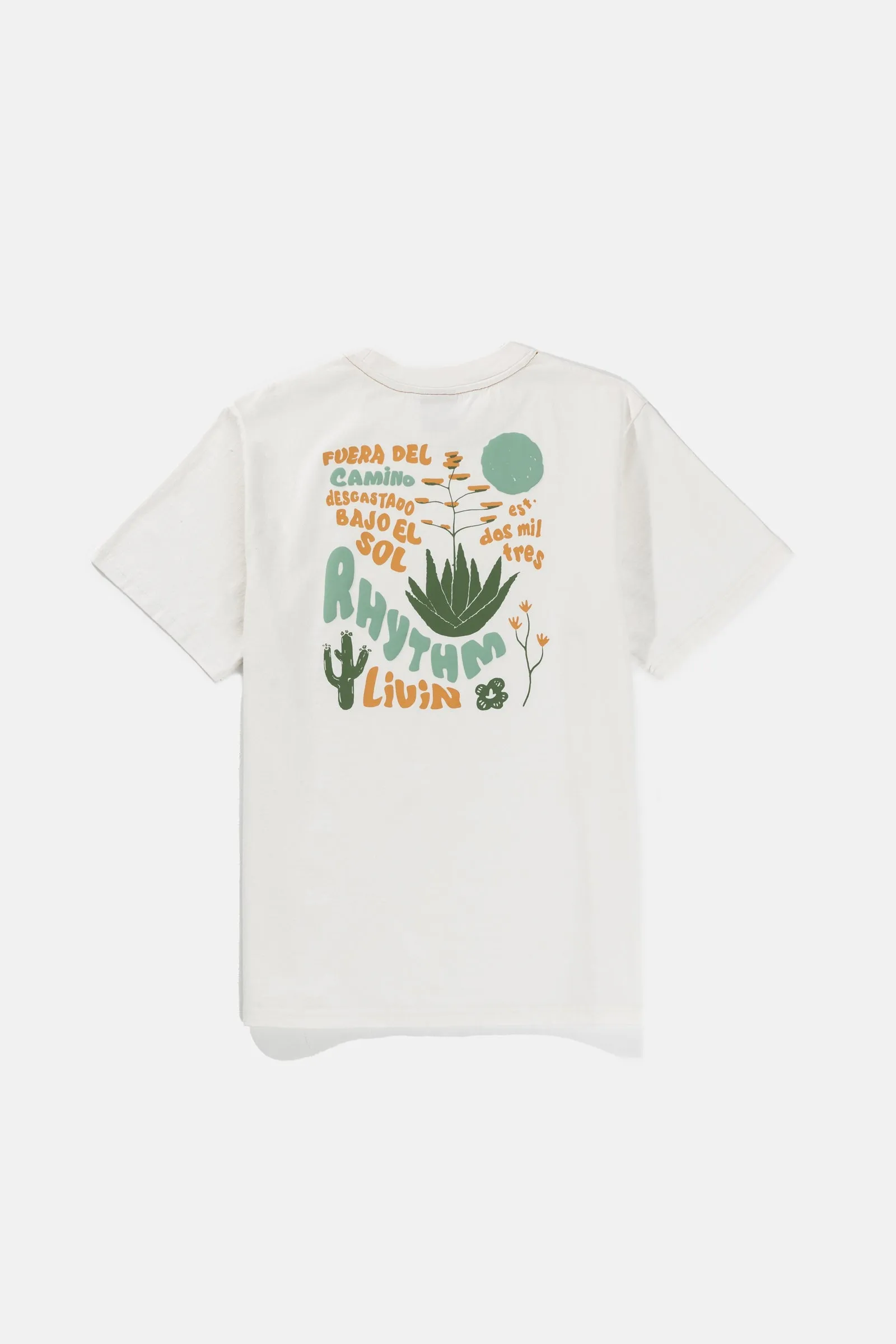 Desert Vintage Ss T Shirt Vintage White