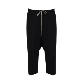 Drawstring Cropped Sweatpants