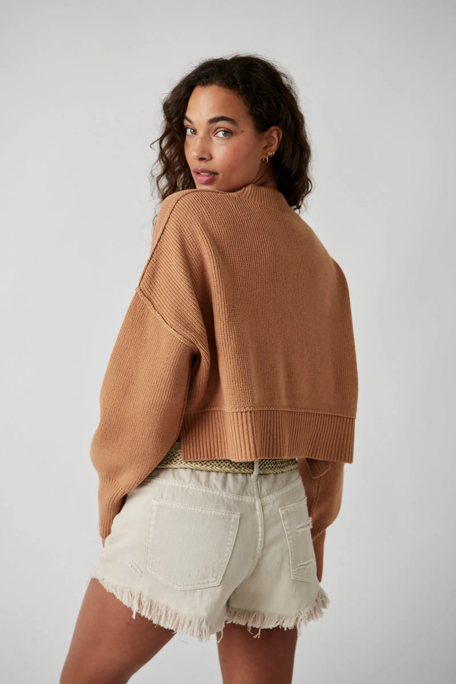 EASY STREET CROP PULLOVER