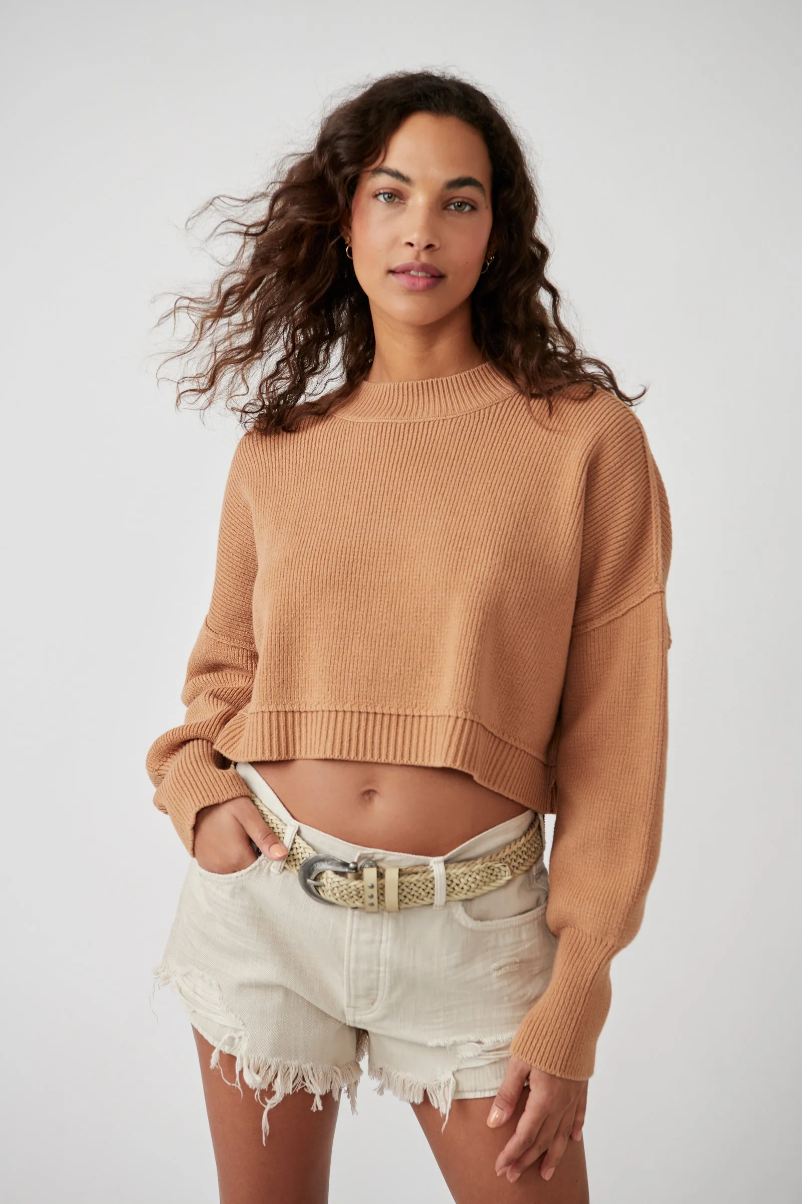 EASY STREET CROP PULLOVER