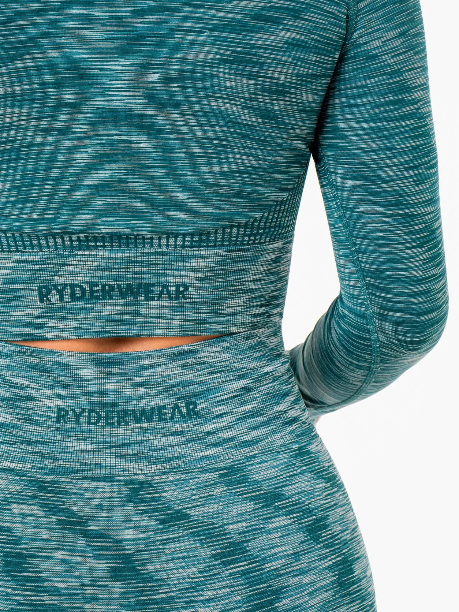 Evolve Seamless Long Sleeve Top - Teal