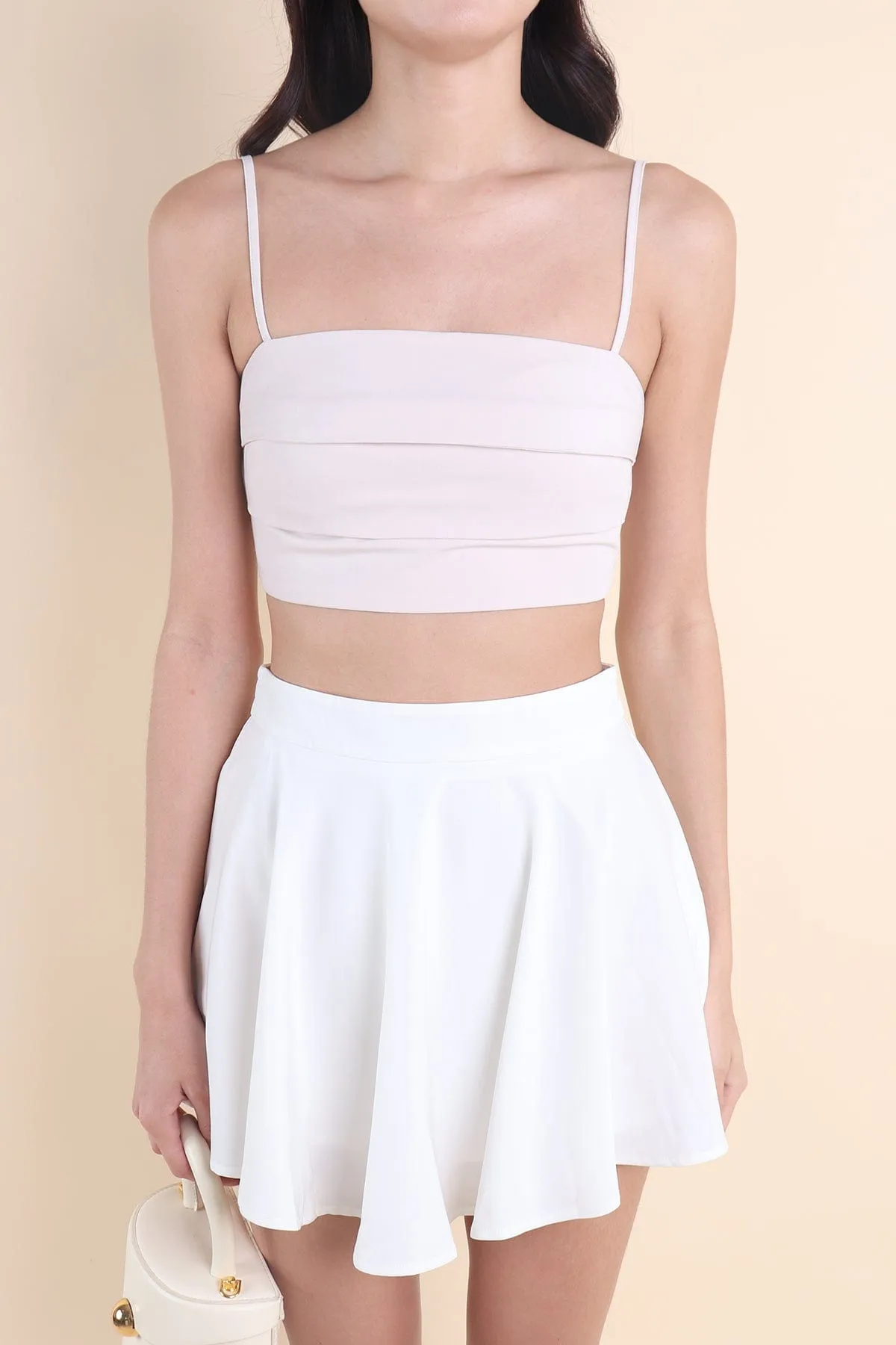 FABIAN PANEL TOP IN NUDE PINK