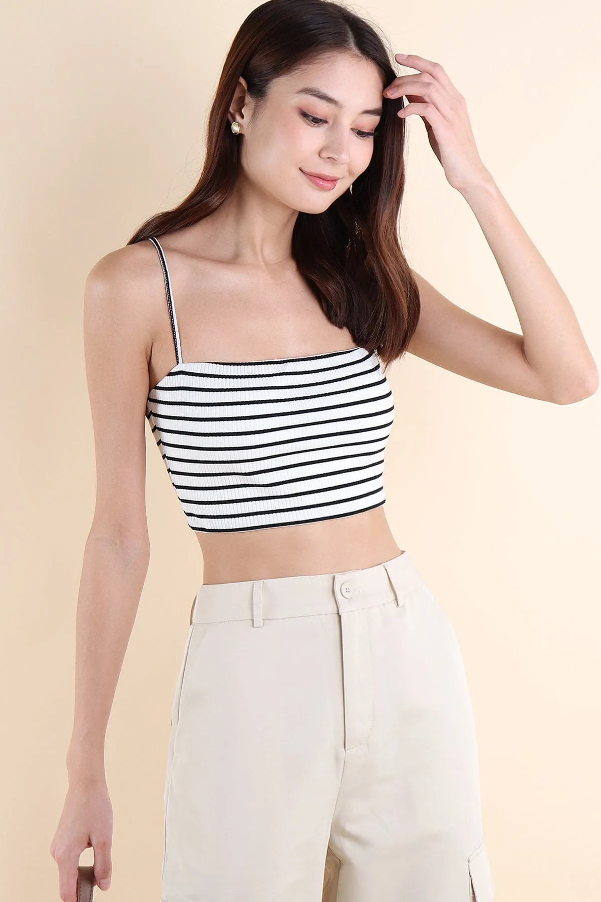 FELIZ STRIPES PADDED TOP IN BUNDLE