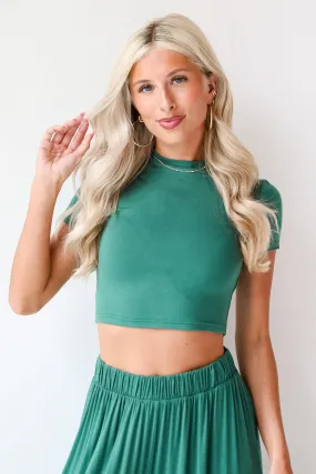 FINAL SALE - Best Of Days Cropped Tee - DU DEAL