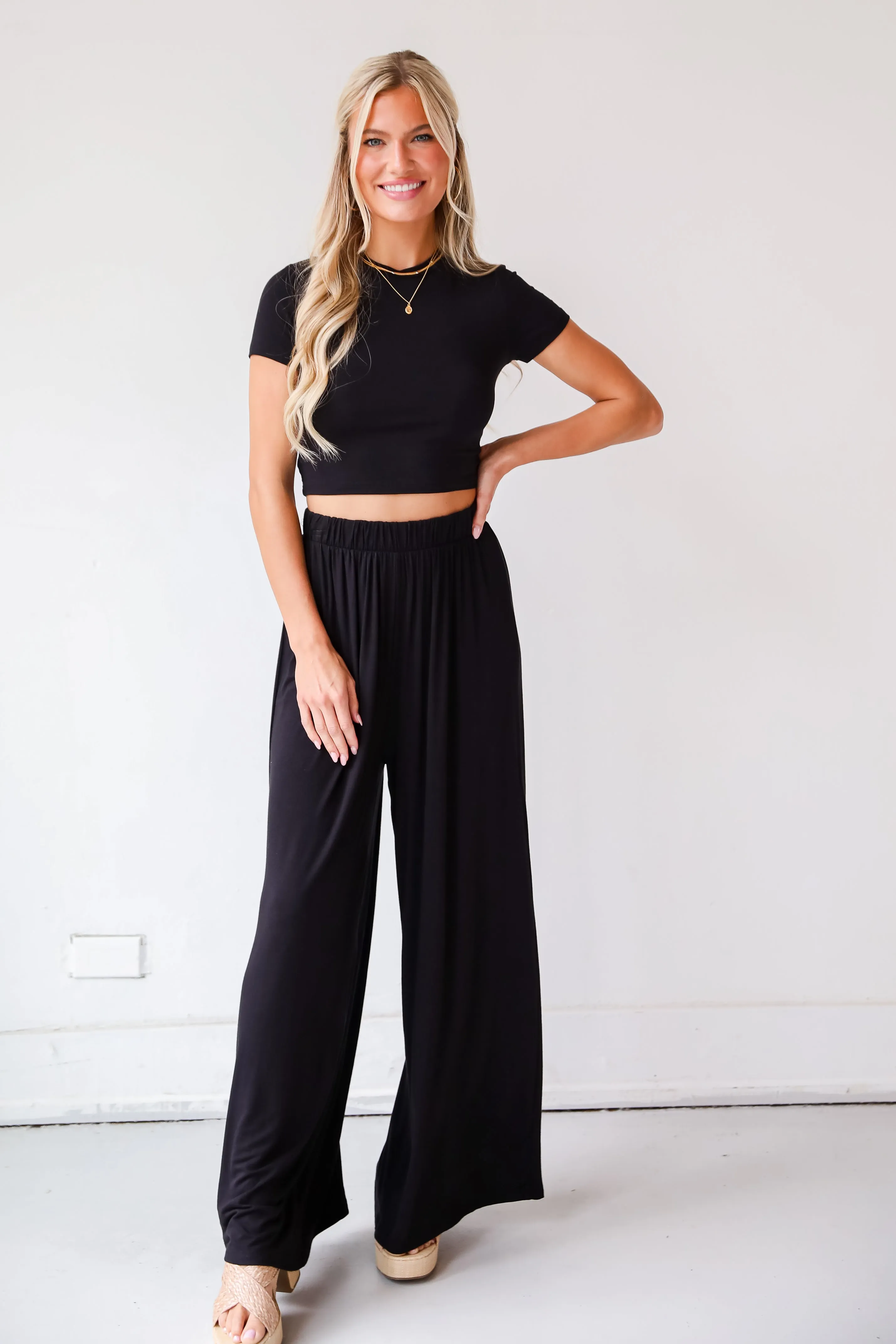 FINAL SALE - Best Of Days Cropped Tee - DU DEAL