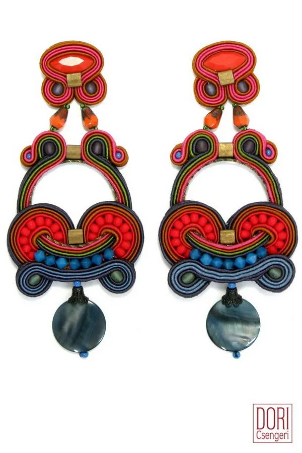 Fusion Colorful Earrings