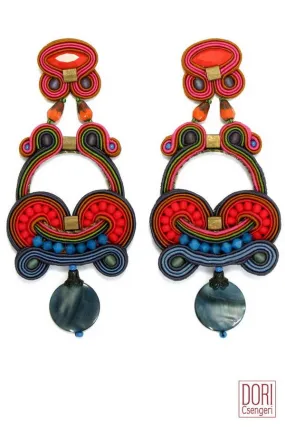 Fusion Colorful Earrings