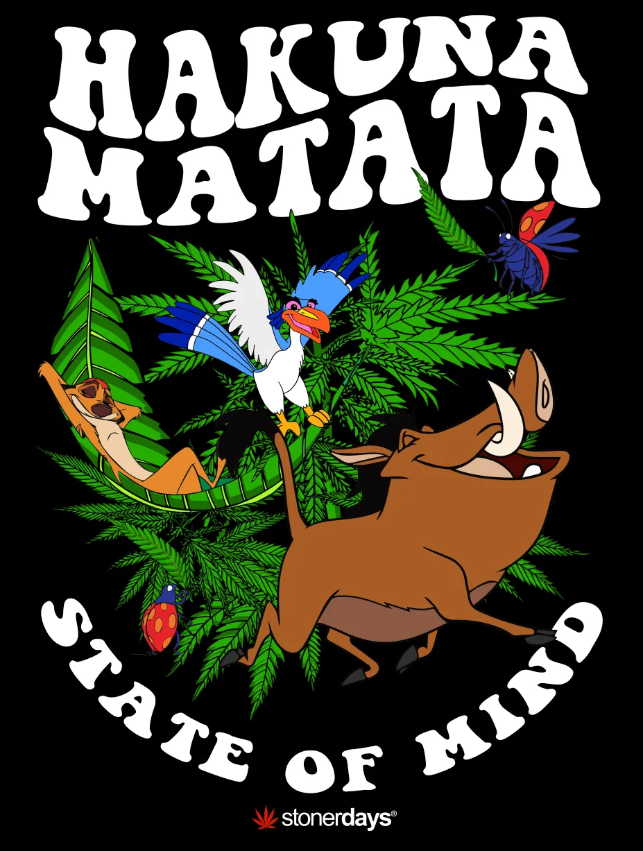 Hakuna Matata Crop Top Hoodie