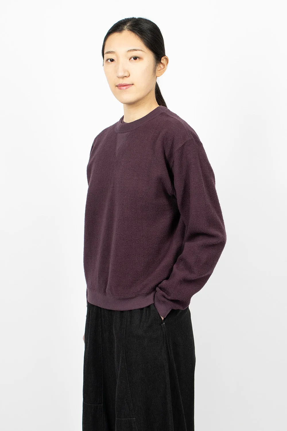 Plum Perfect Hina Crew Neck Sweatshirt - Cozy and Stylish Womens Apparel