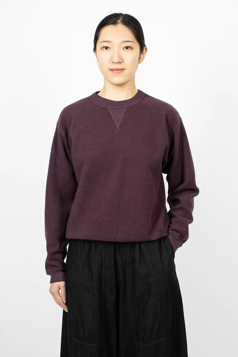 Plum Perfect Hina Crew Neck Sweatshirt - Cozy and Stylish Womens Apparel