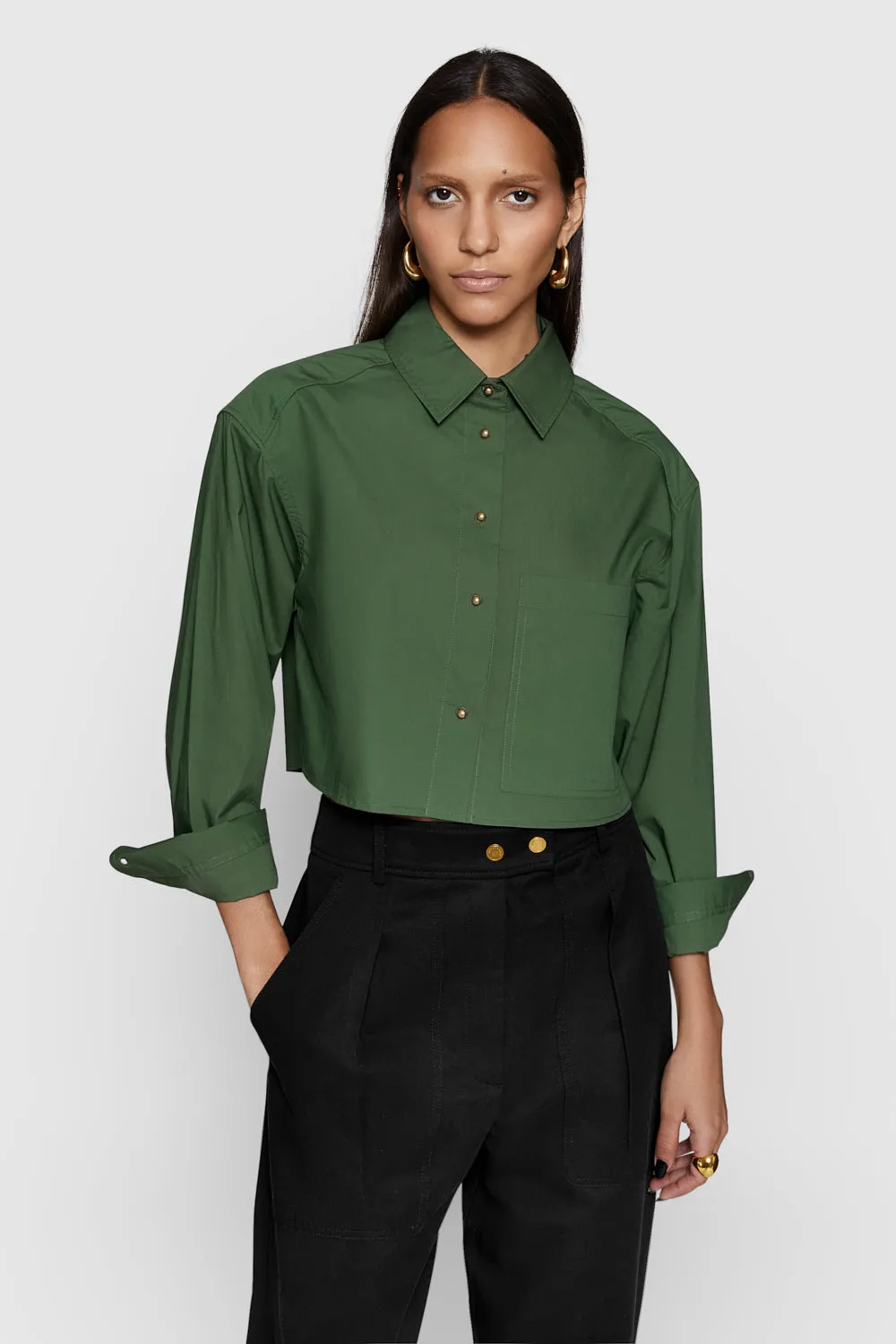 Layne Cropped Shirt