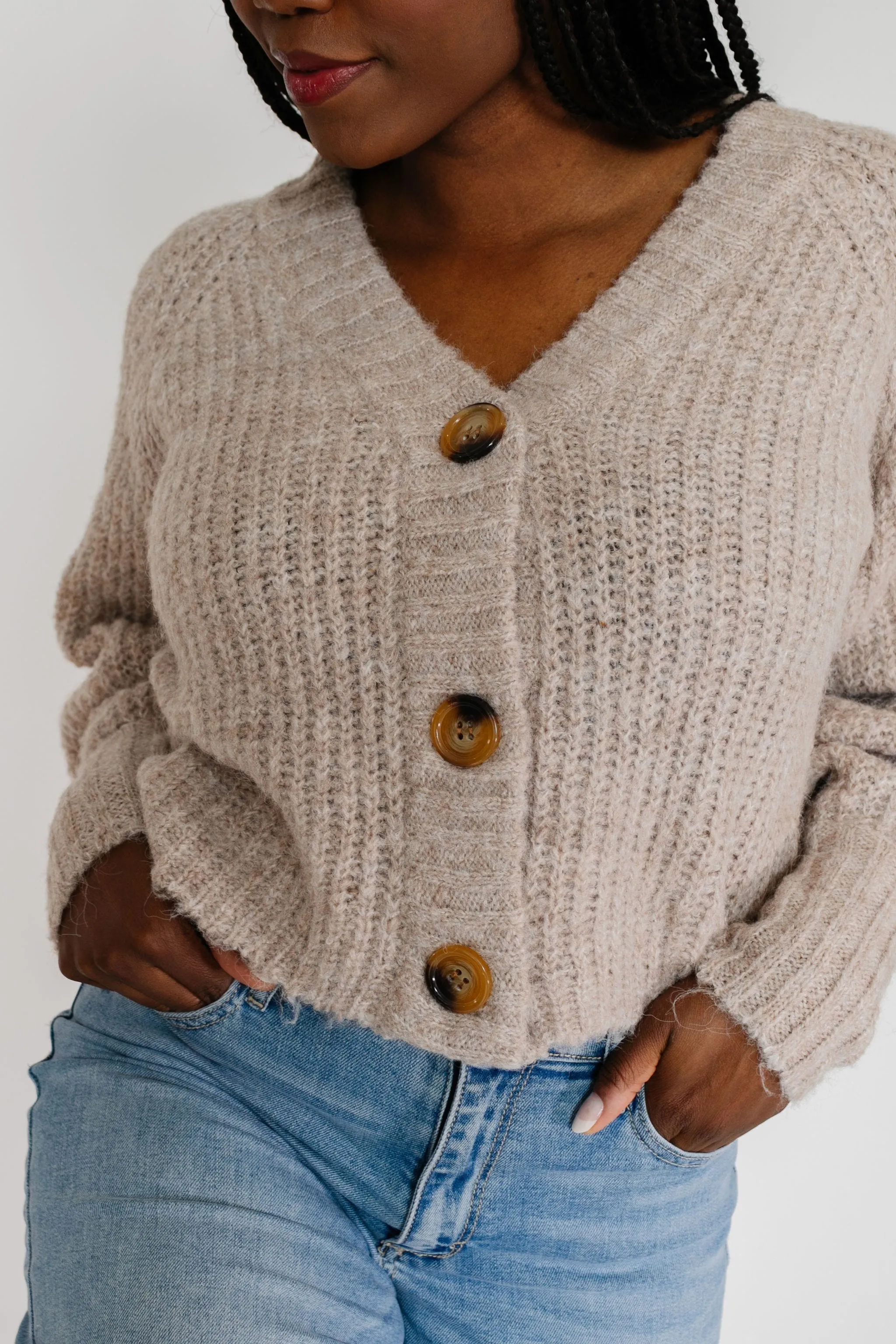 Lisa Cardigan in Oatmeal