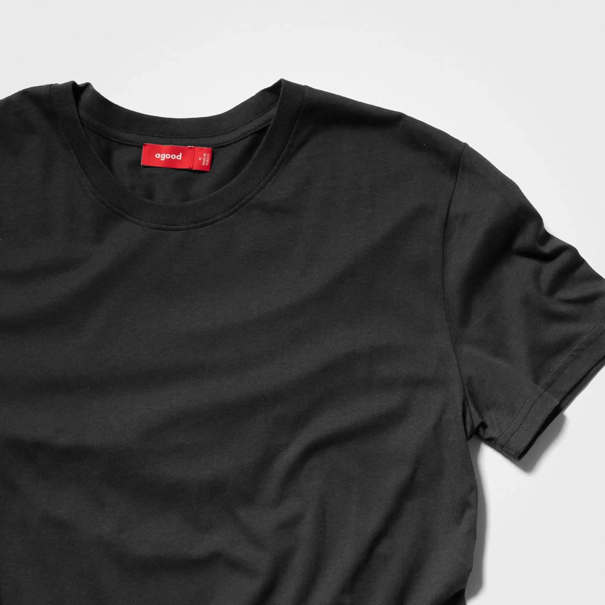 Men’s Recycled Cotton T-Shirt, Black