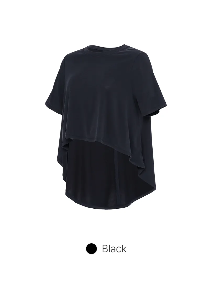 Modal Sustainable Drape Short Sleeve