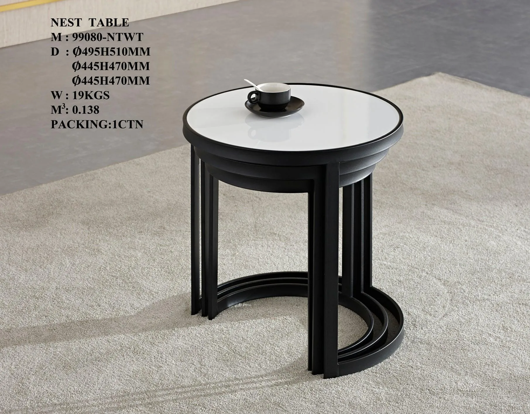 Nest 100 B Nest Table Set