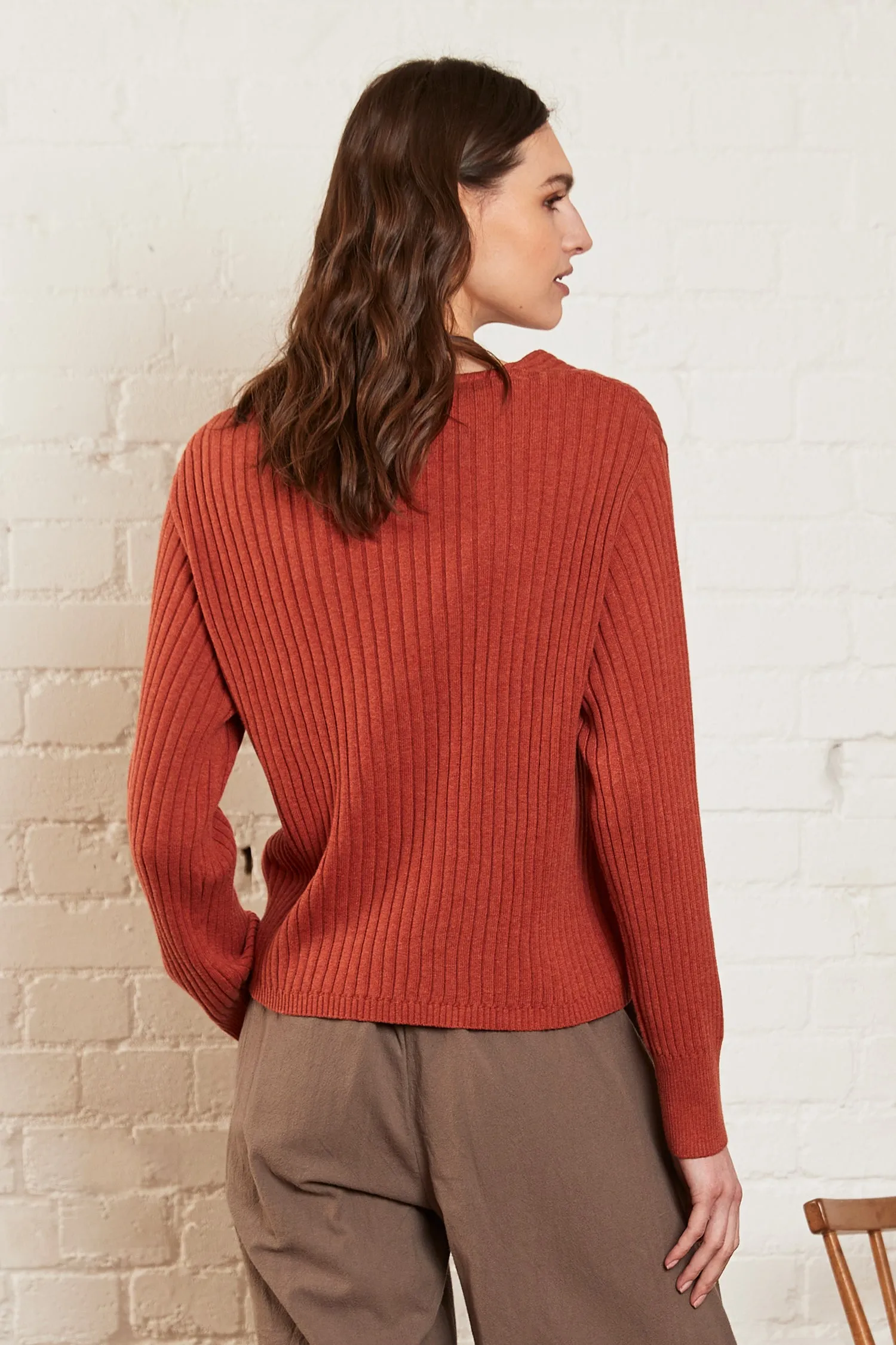 Nomads - Cropped Jumper - Rose