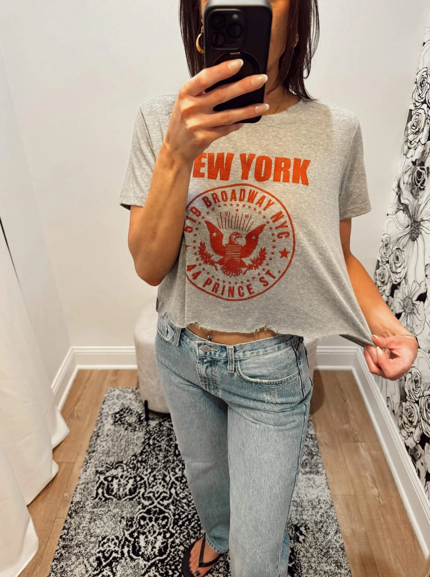 Prince Peter New York Broadway Crop Tee