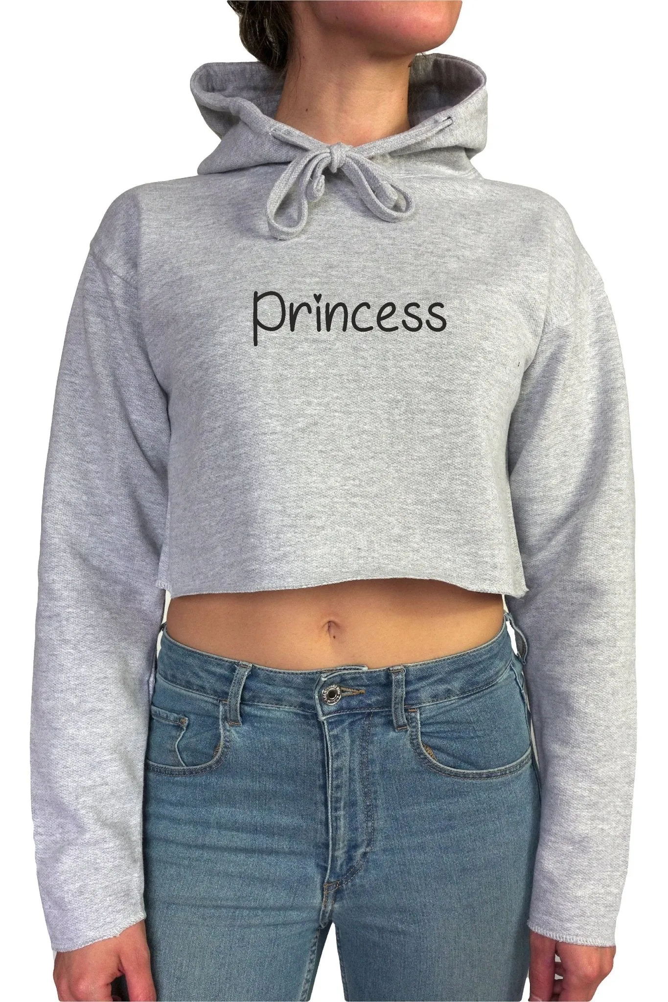 PRINCESS || Organic Cotton || Crop Hoodie