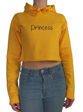 PRINCESS || Organic Cotton || Crop Hoodie