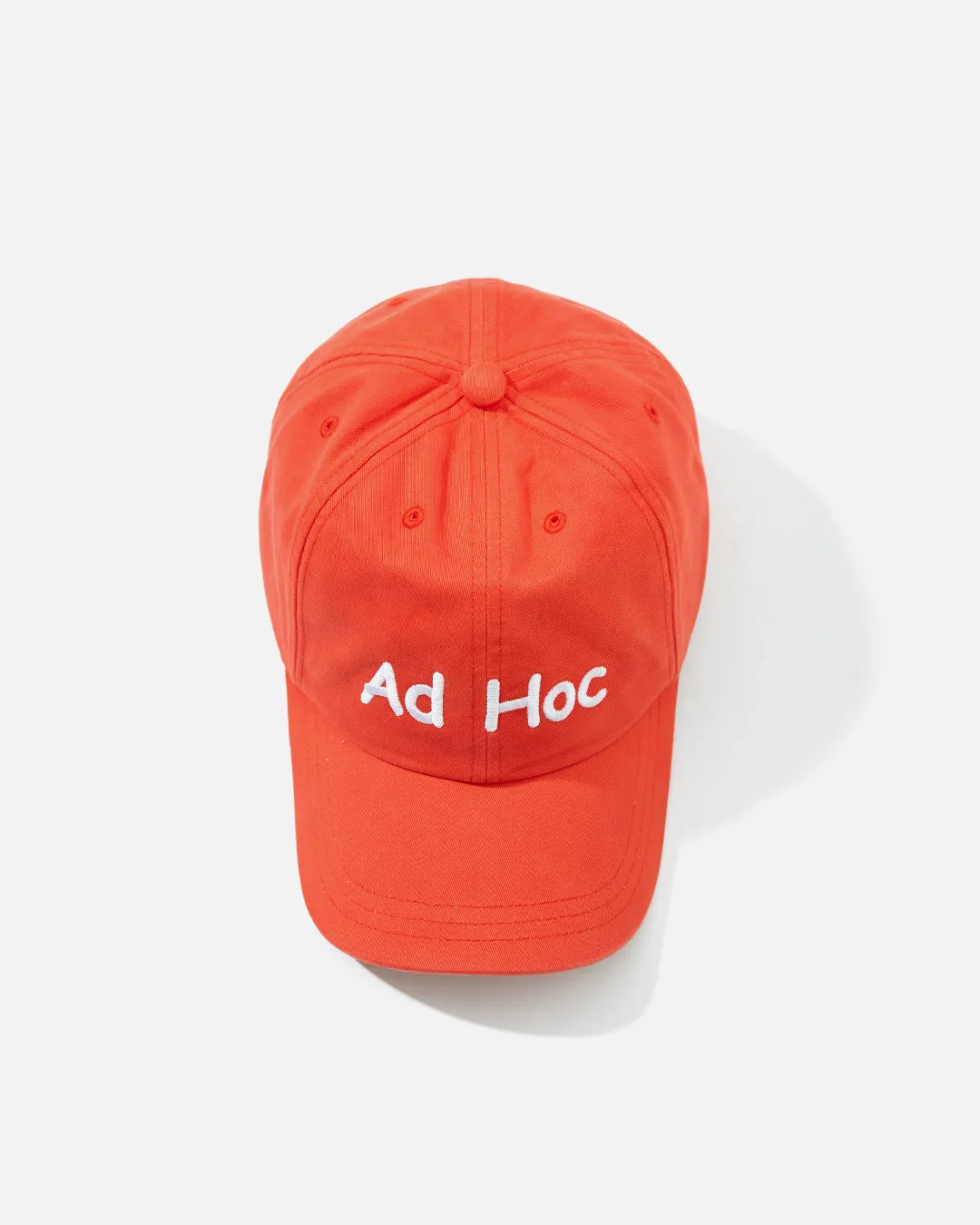 "Ad Hoc" Cap - Bright Red