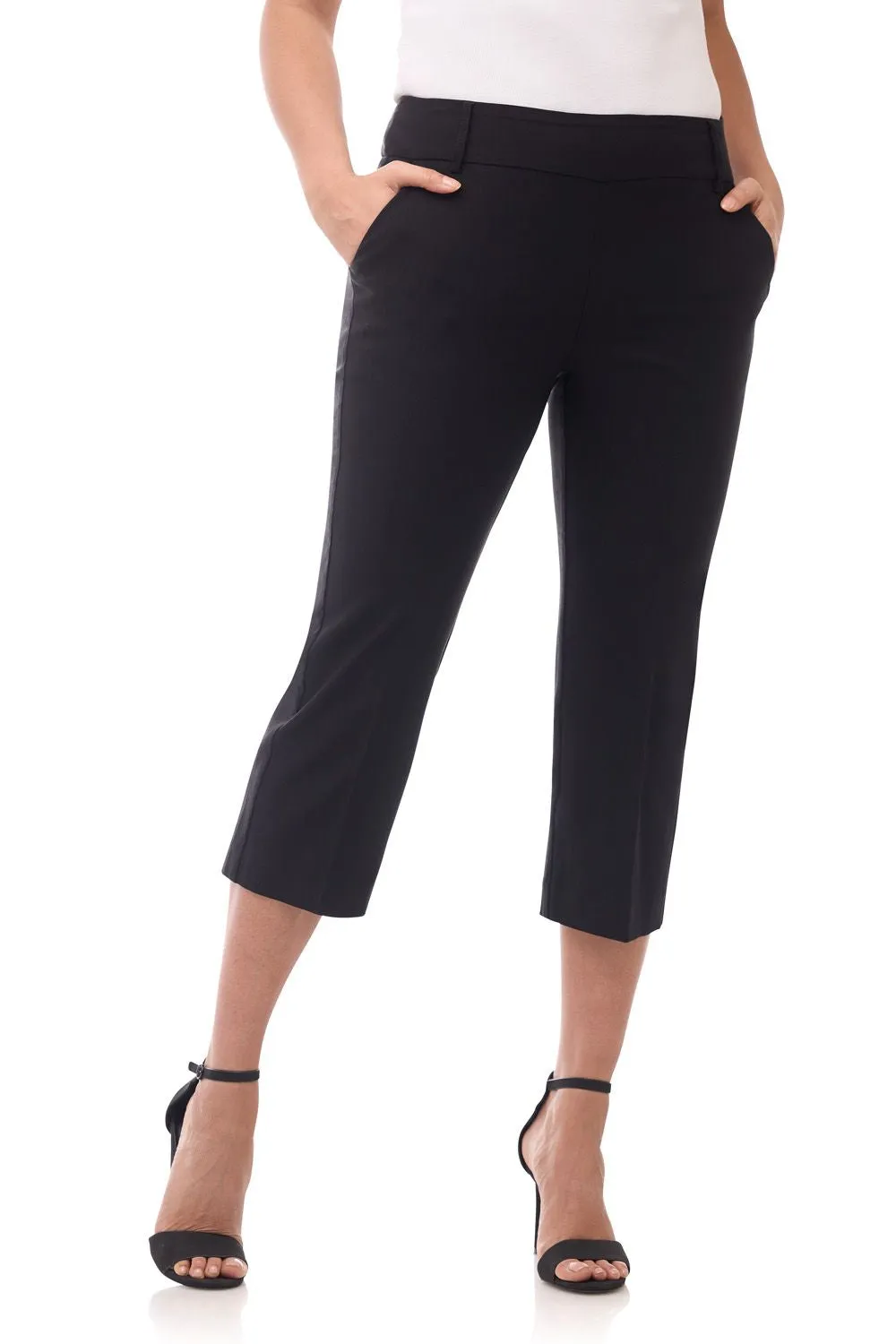 Rekucci EcoCosy Classic Chic Cropped Capri Pant