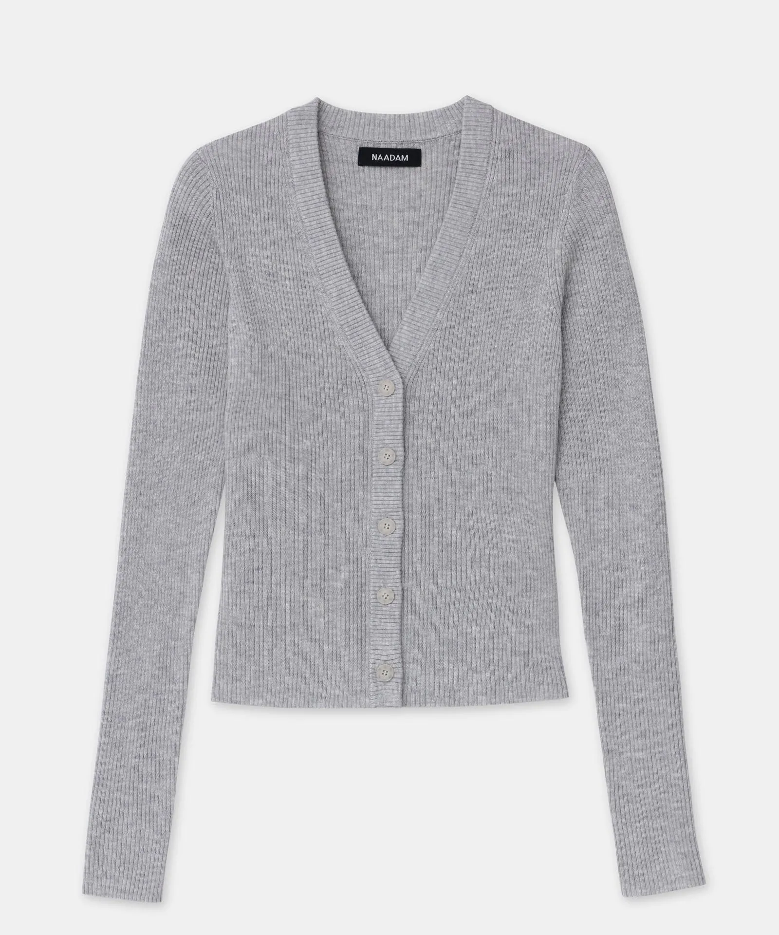 Silk Cashmere Cropped Cardigan