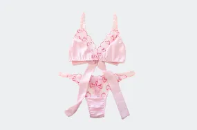 Sweetheart Satin Heart Set