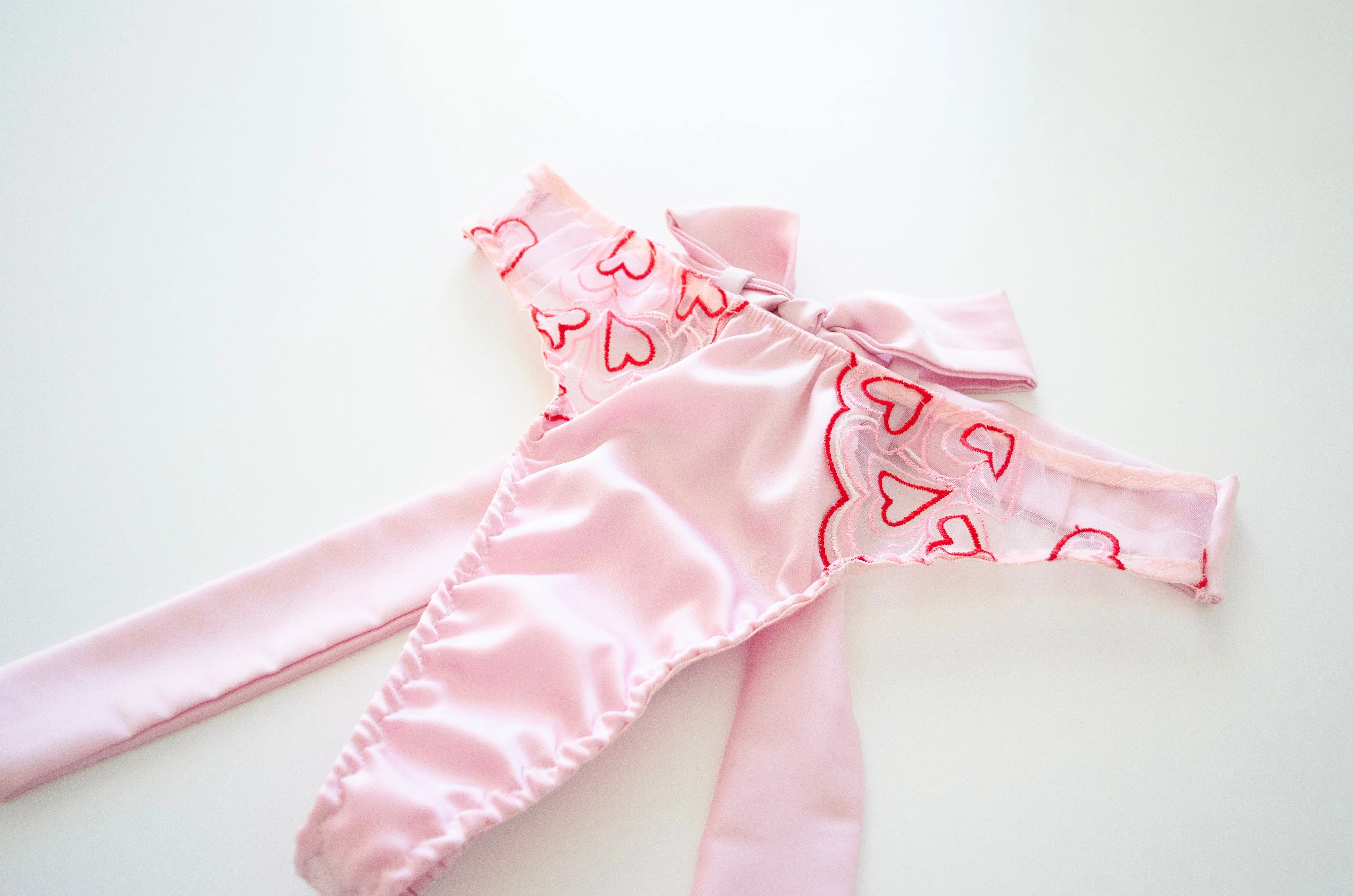 Sweetheart Satin Heart Set