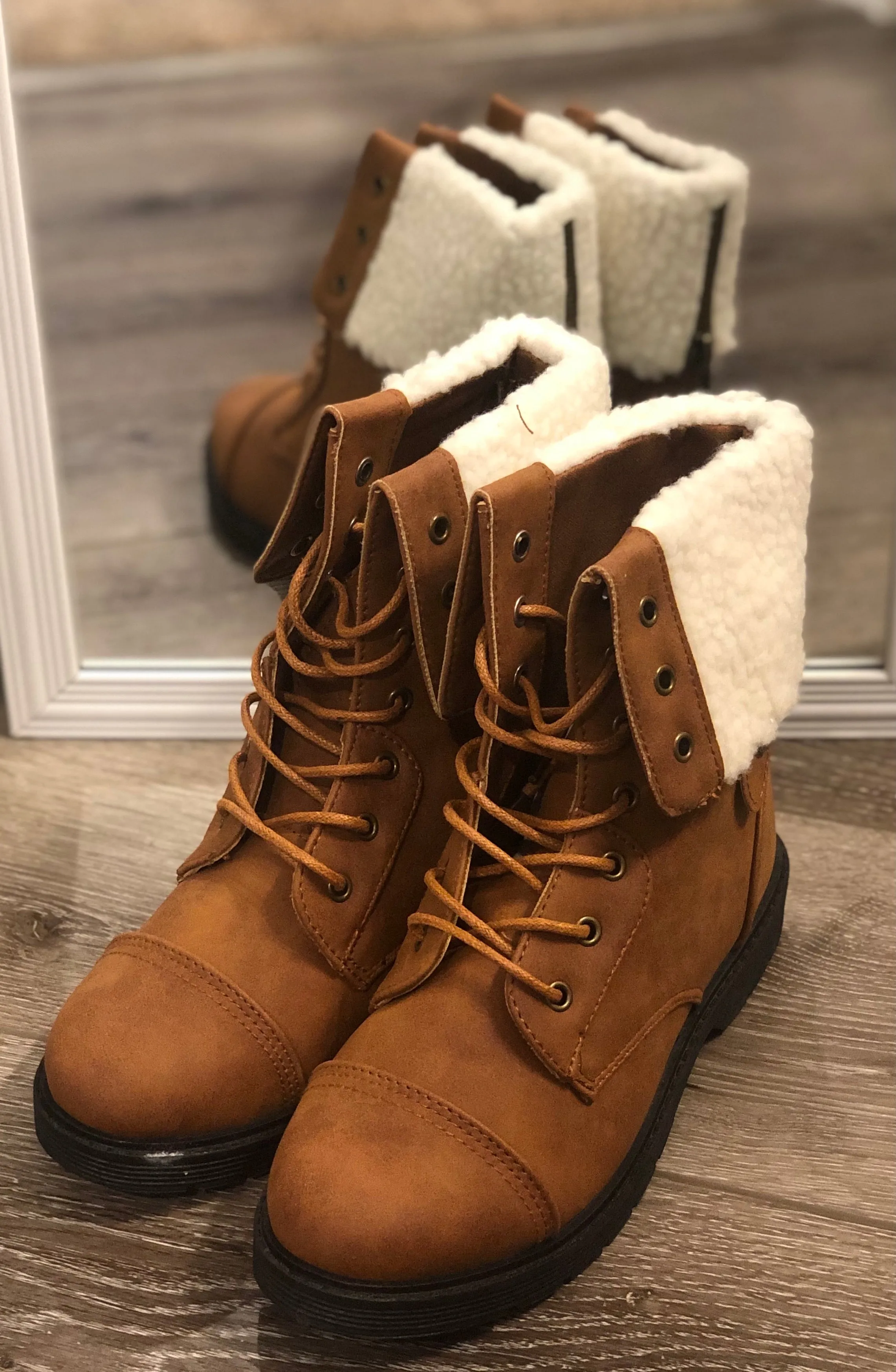 Winter Wonderland Boots in Camel